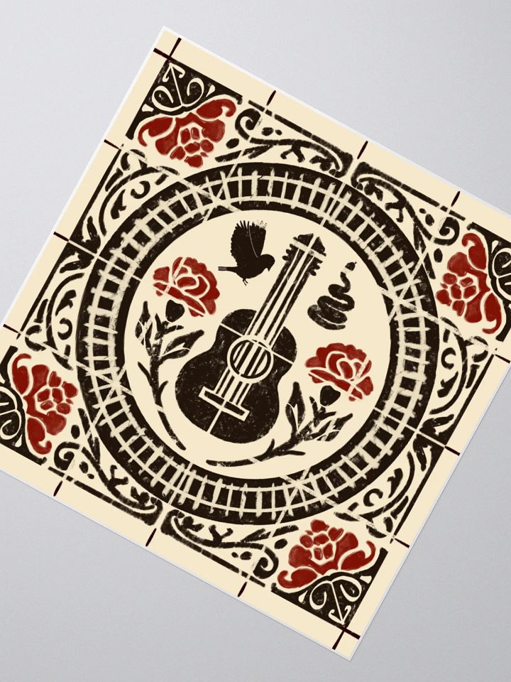 Hadestown Spanish Tile Stickers – Kiss-Cut Vinyl Broadway Musical Fan Decals product image (2)