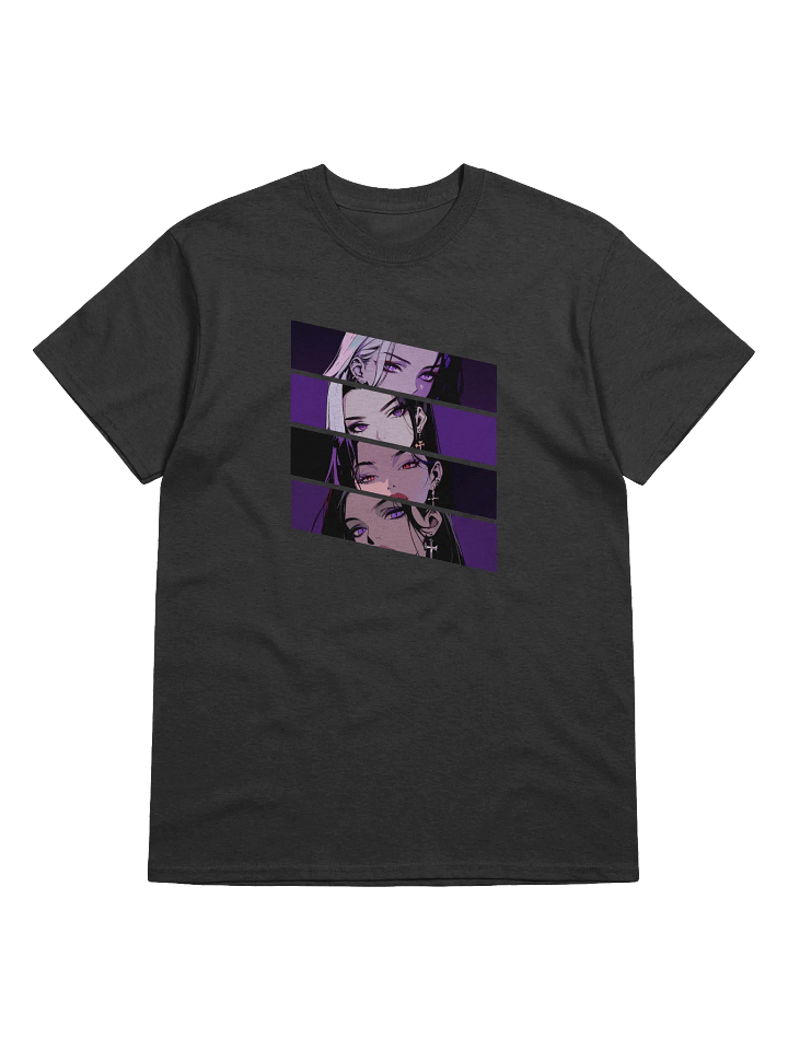 Purple Squad Heavyweight Printed T-Shirt product image (1)