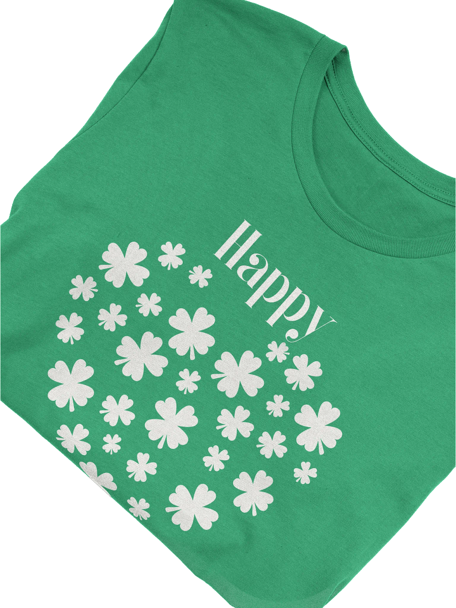 Patrick's Day Clover Heart T-Shirt product image (10)