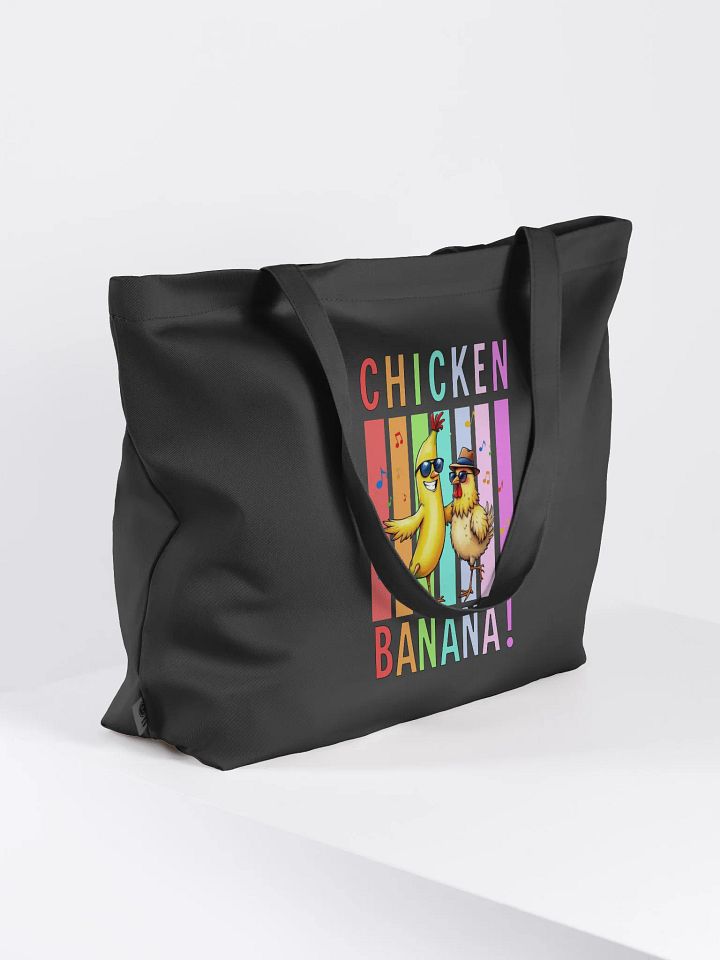 Chicken Banana Dancing Tote Bag product image (1)