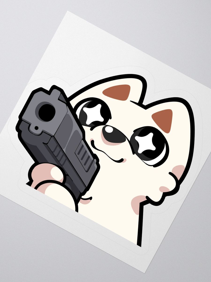 Pew Pew Sticker product image (3)