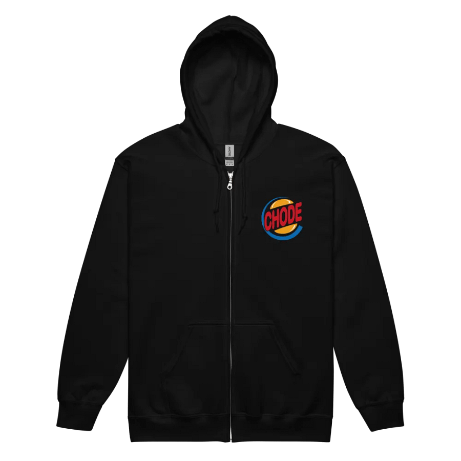 Small Chode Burger zip hoodie product image (7)