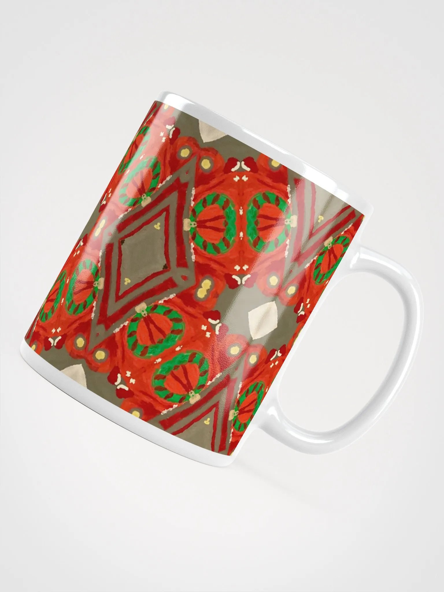 Christmas Wreath Geometric Patterned Design product image (4)