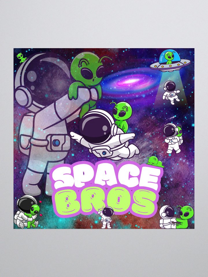 Space Bros Sticker product image (1)