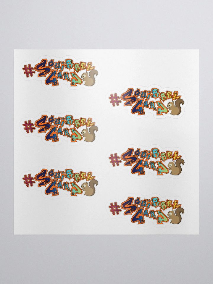 Squirrel Gang Sticker Page product image (1)