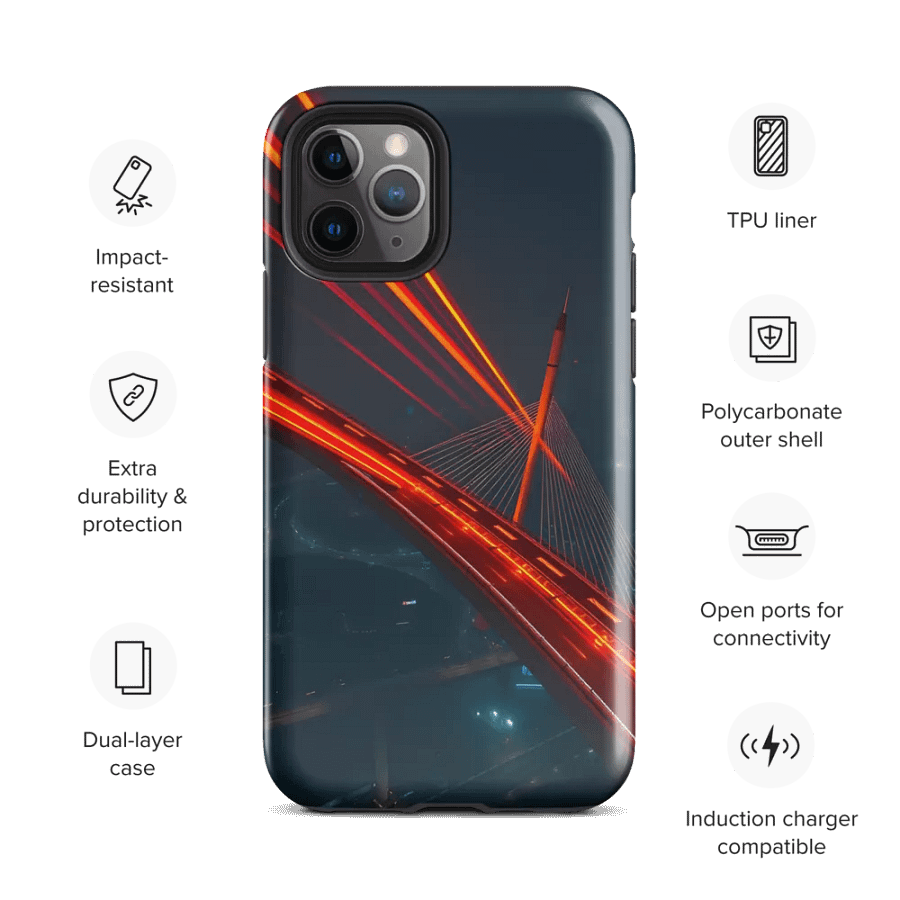 Tangerine Transit - iPhone Tough Case product image (28)
