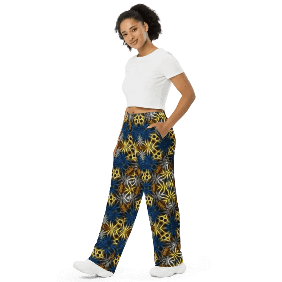 Daisies Kaleidoscope Wideleg Pants product image (4)