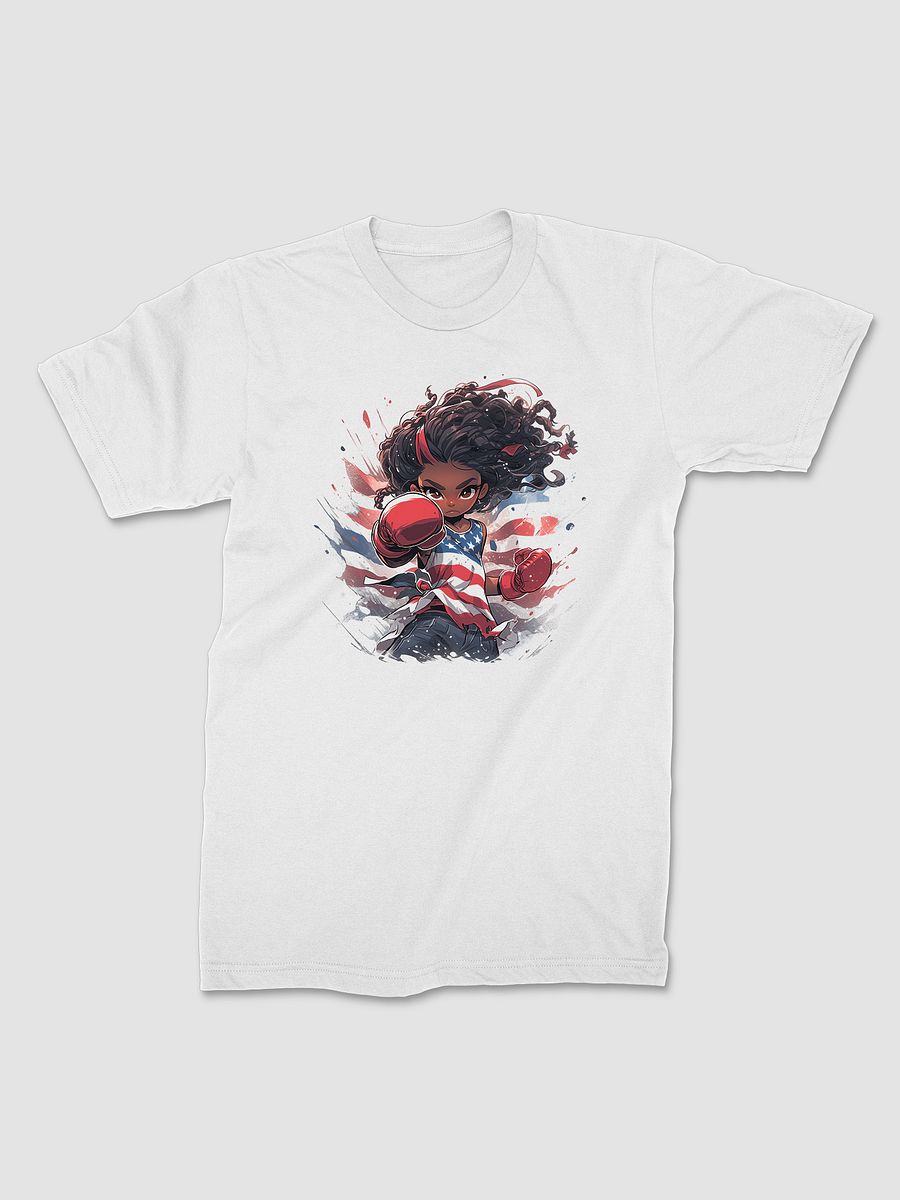 Afro Boxing Girl Tee product image (1)