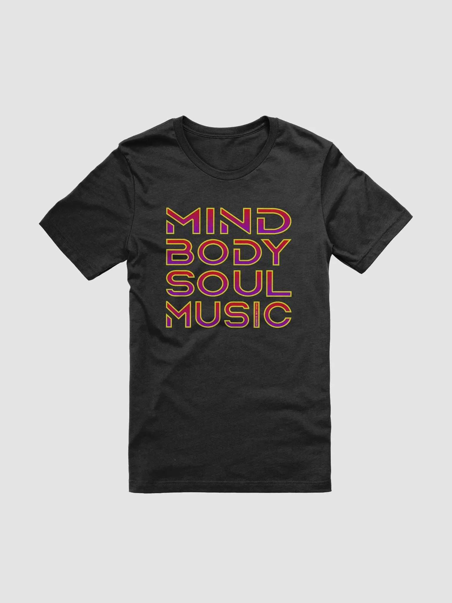 MIND BODY SOUL MUSIC Unisex T-Shirt product image (1)
