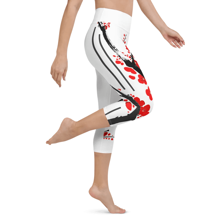 Sakura Blossom Burst - Print Yoga Print Leggings product image (9)