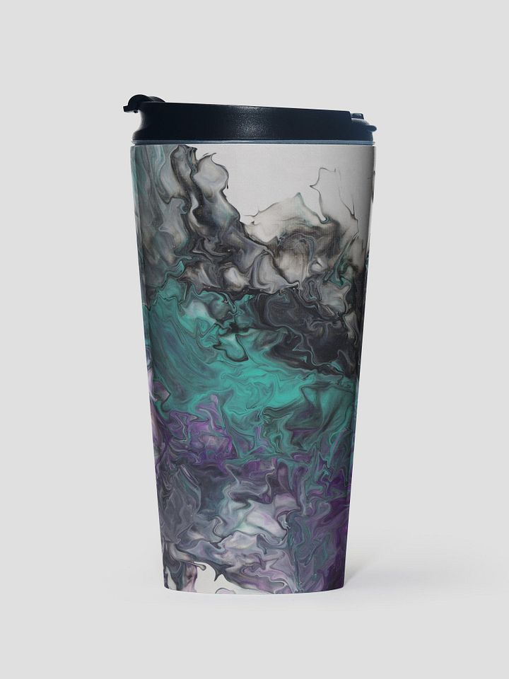 Acrylic Pour Printed Travel Mug - Original FCCA Design product image (1)