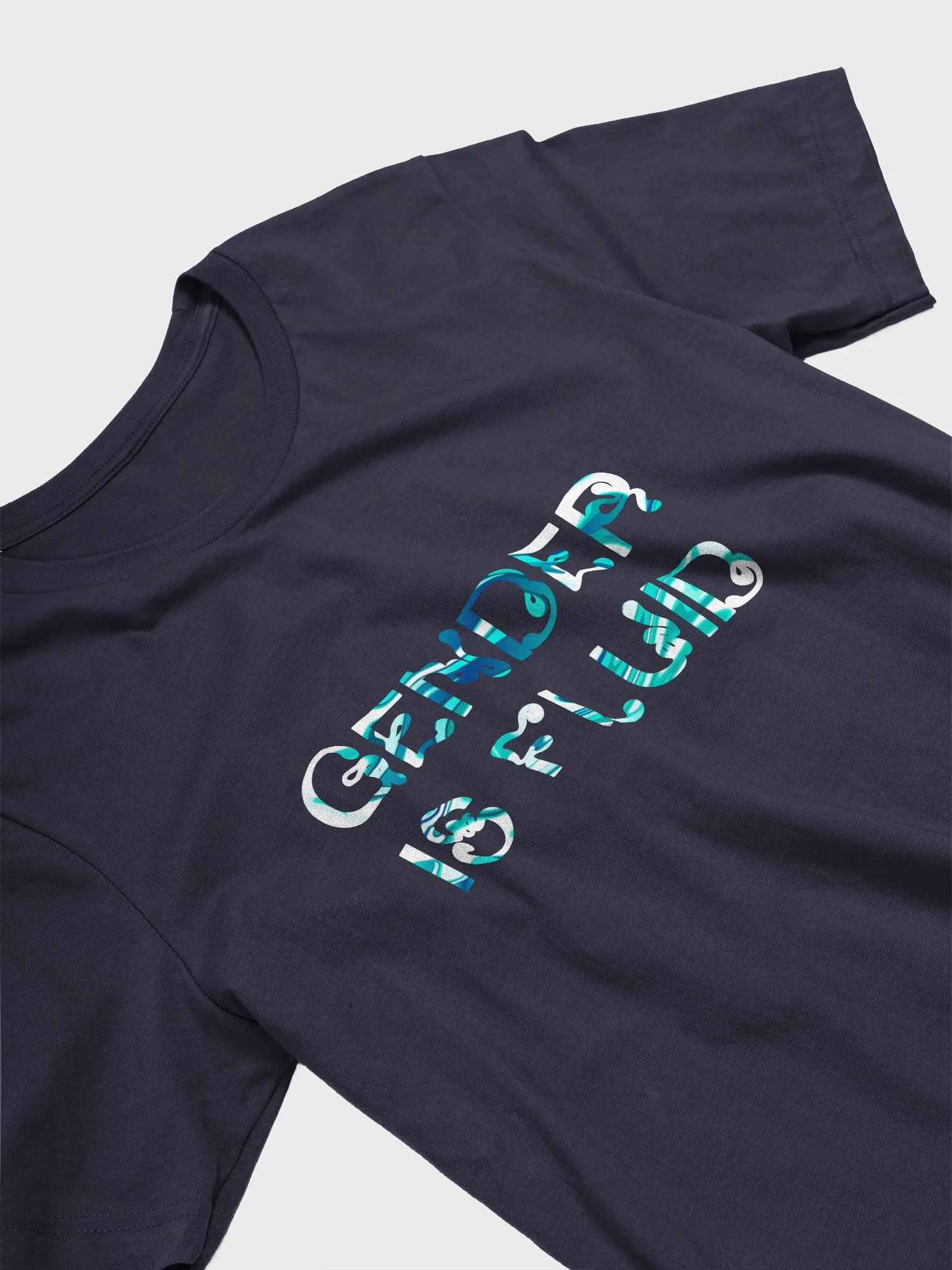 gender is fluid t-shirt product image (3)