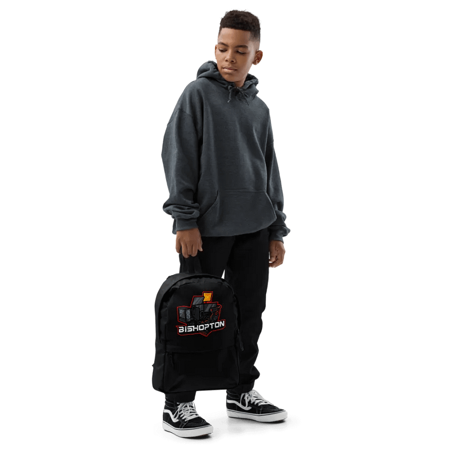 Bishopton Logo Backpack product image (6)