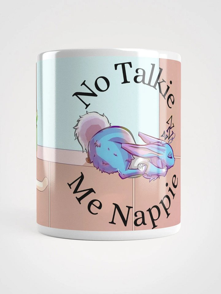 No Talking Me Nappie Mug product image (1)