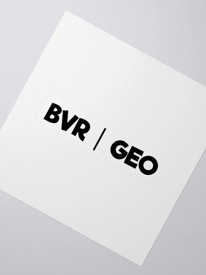 BVR | GEO Sticker product image (2)
