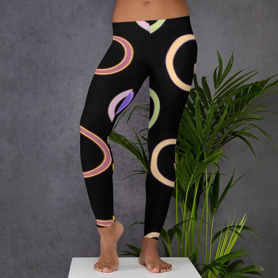 Neon Double-Letter Logo Leggings product image (5)
