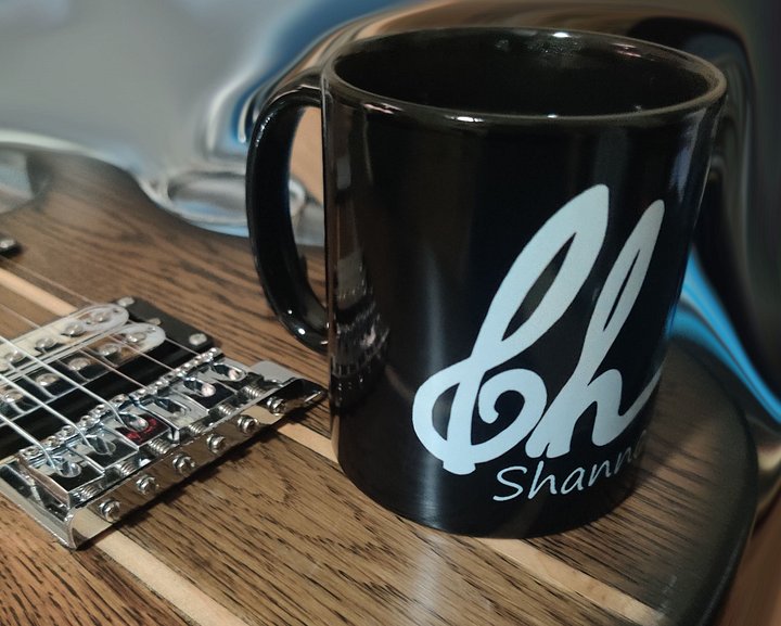 Shannon Guitars Black Mug product image (1)