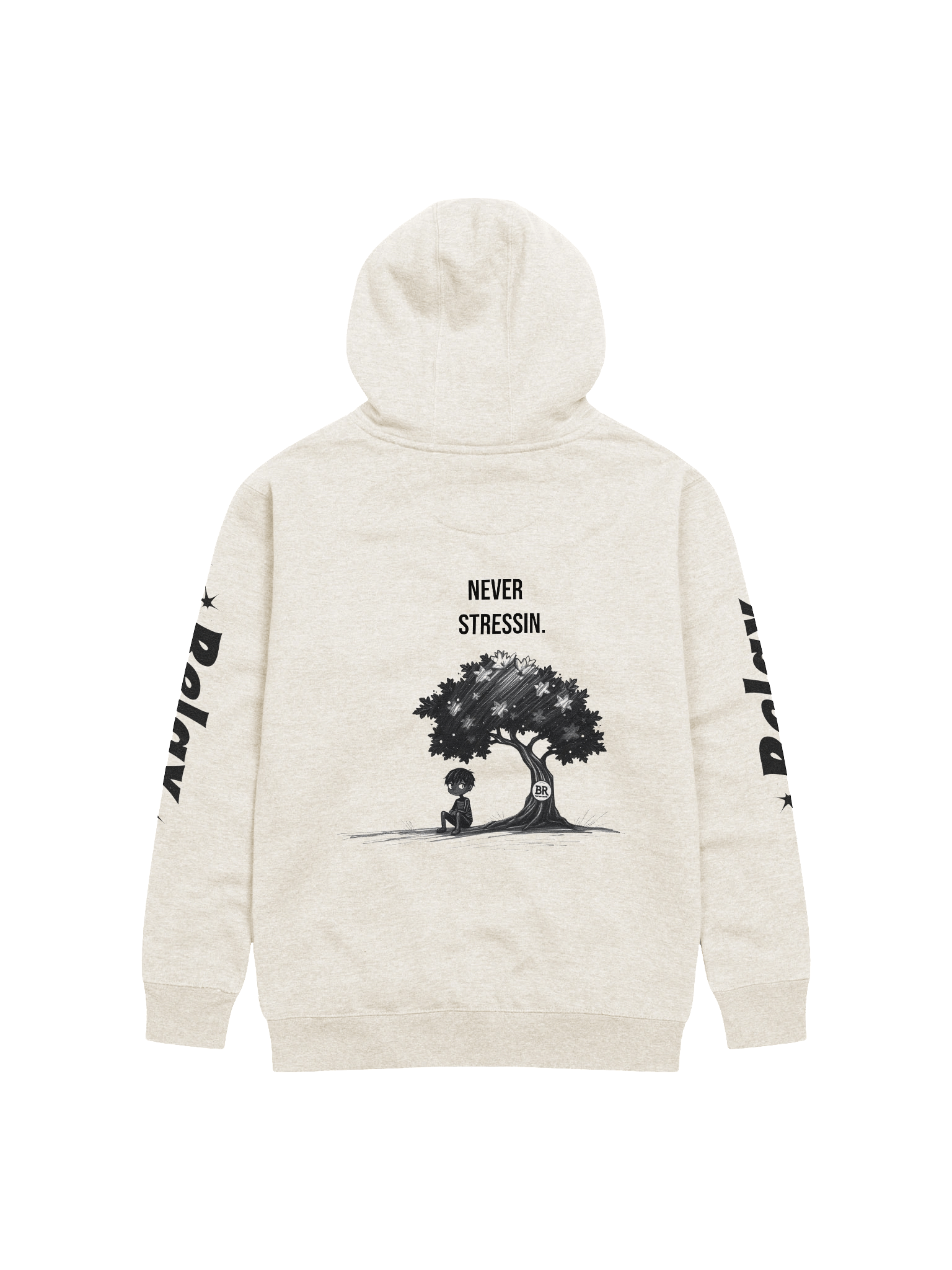 "NEVER STRESSIN" HOODIE product image (2)
