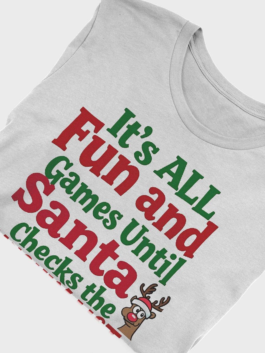 Naughly List Festive T-Shirt product image (6)