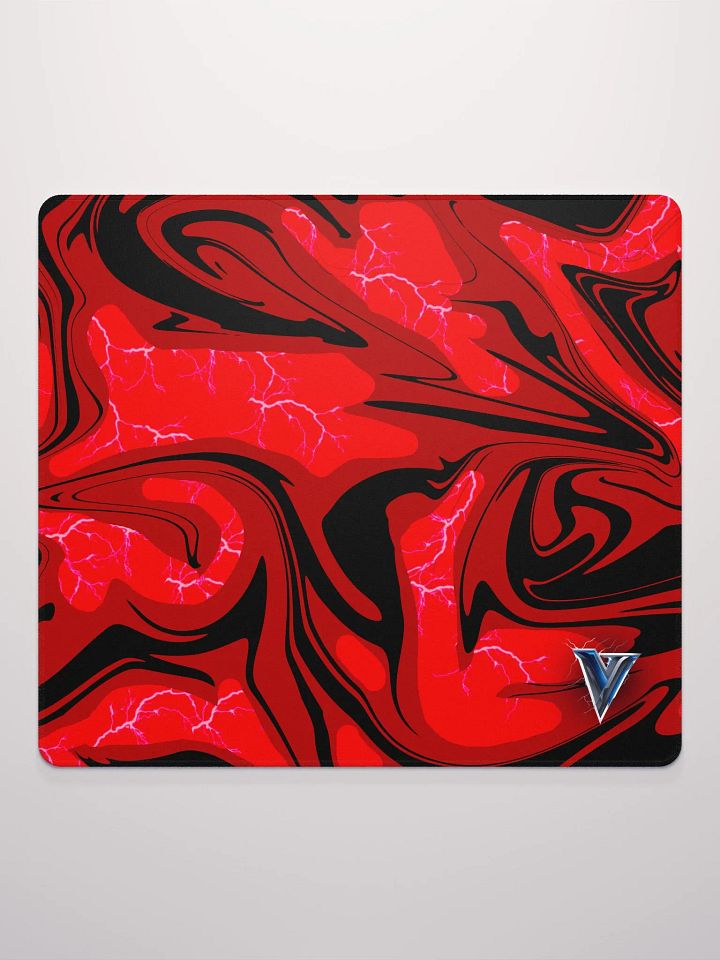 Black x Red Mouse Pad product image (2)