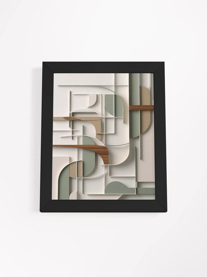 Modern Minimalist Art - Wall Art - Framed - v1 product image (4)