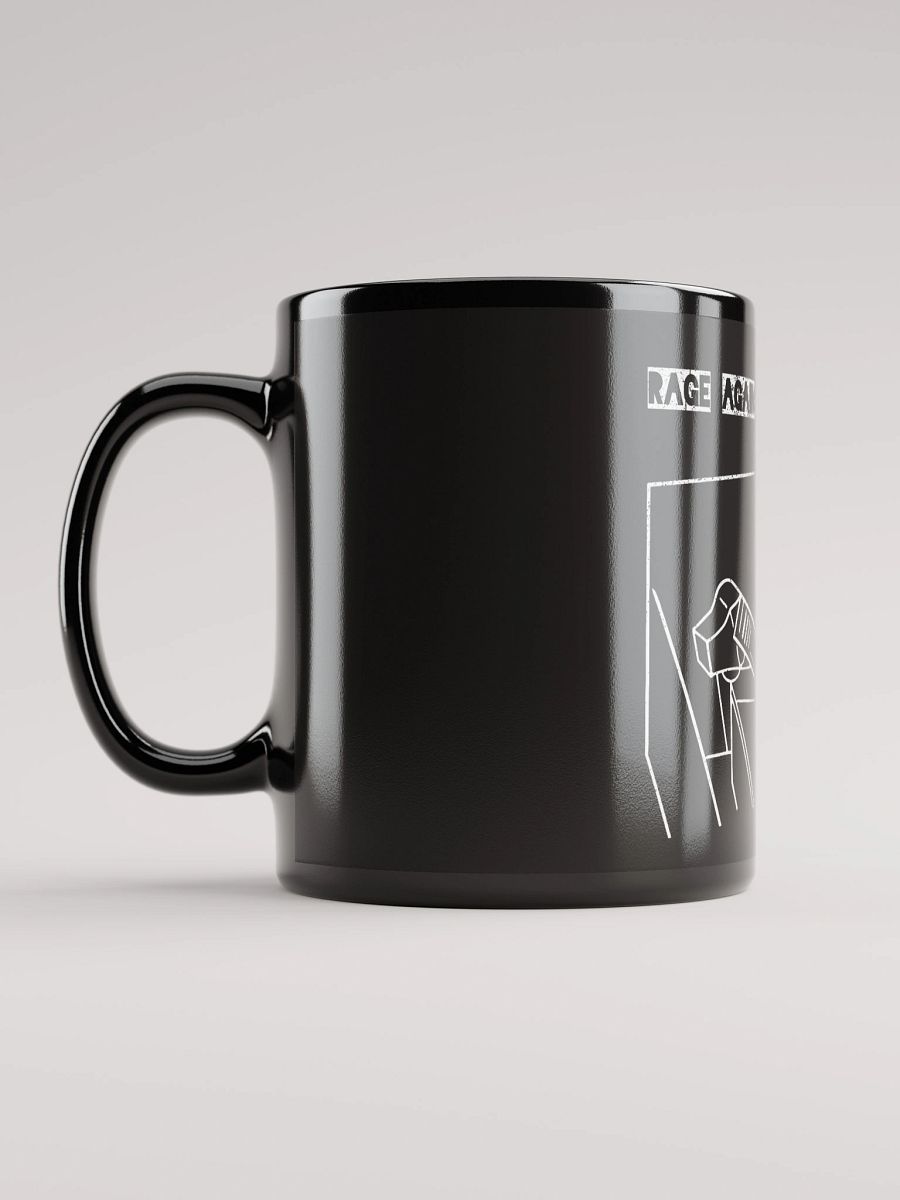 Rage Against the Computer mug – Office Meltdown Meme product image (6)