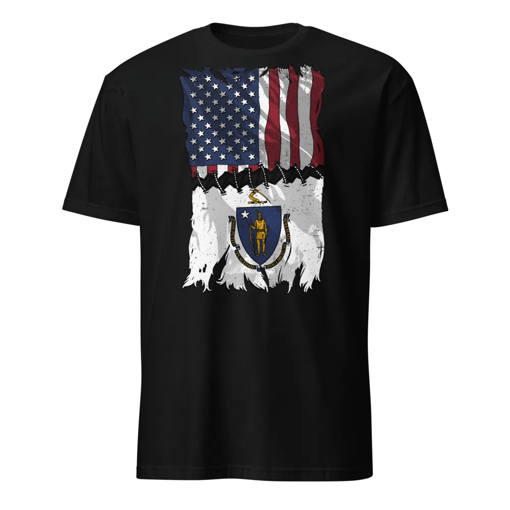 Massachusetts Stitch Flag USA product image (1)