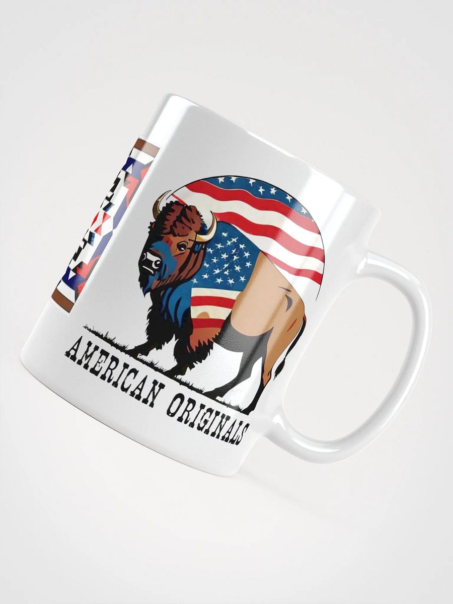 American Originals Bison Glossy White Mug product image (7)