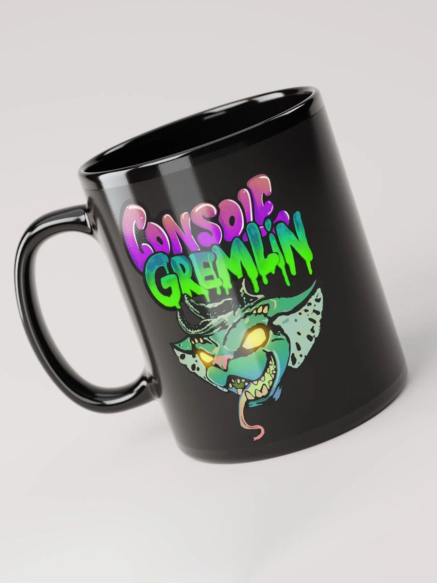 Console Gremlin Black Glossy Mug product image (4)