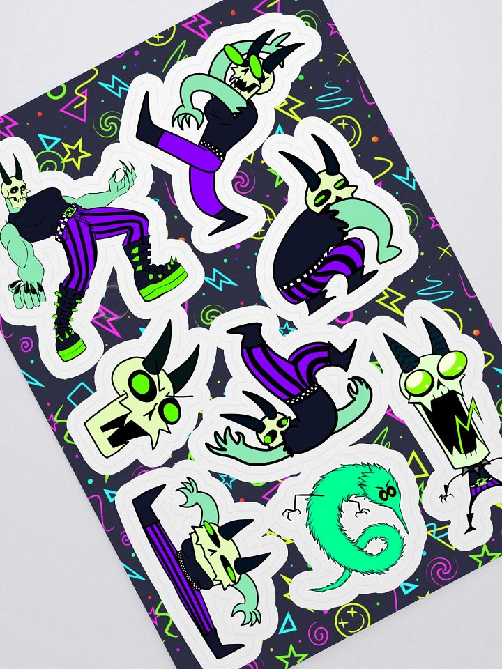SILLY MORP STICKER SHEET product image (1)