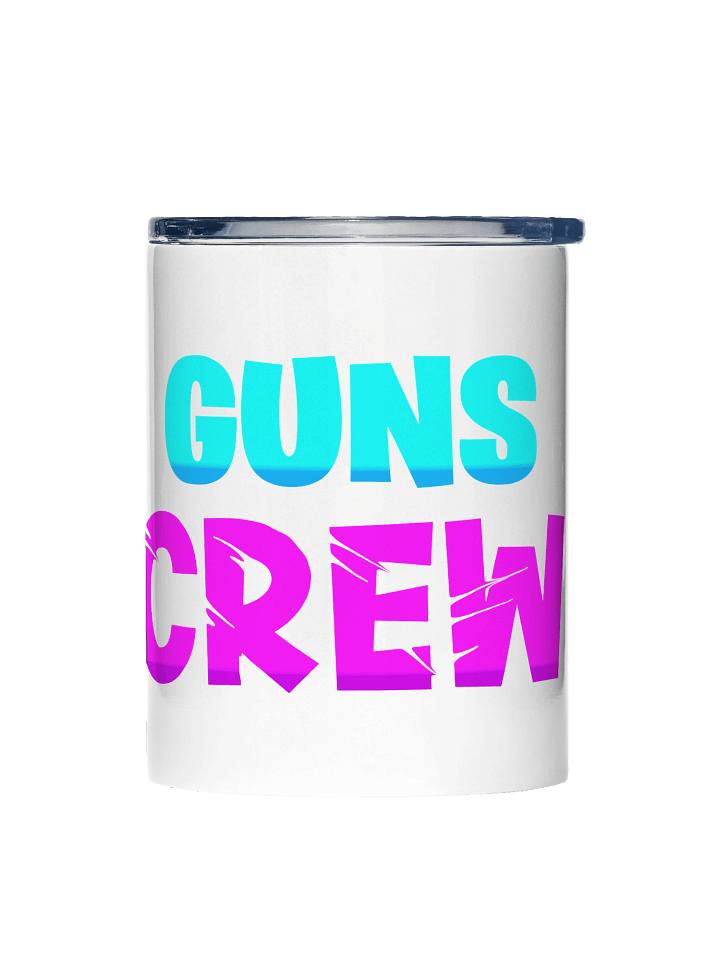 10oz Stainless Steel GunsCrew Tumbler product image (1)