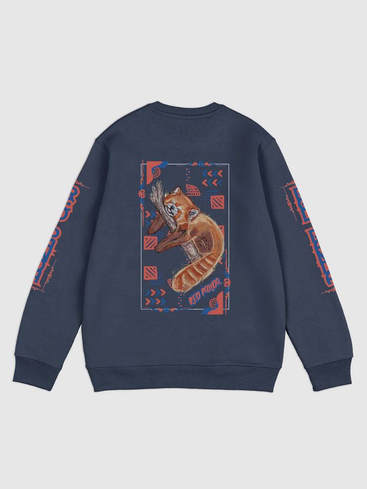 "Zzz" RED PANDA Unisex Eco Sweatshirt product image (5)