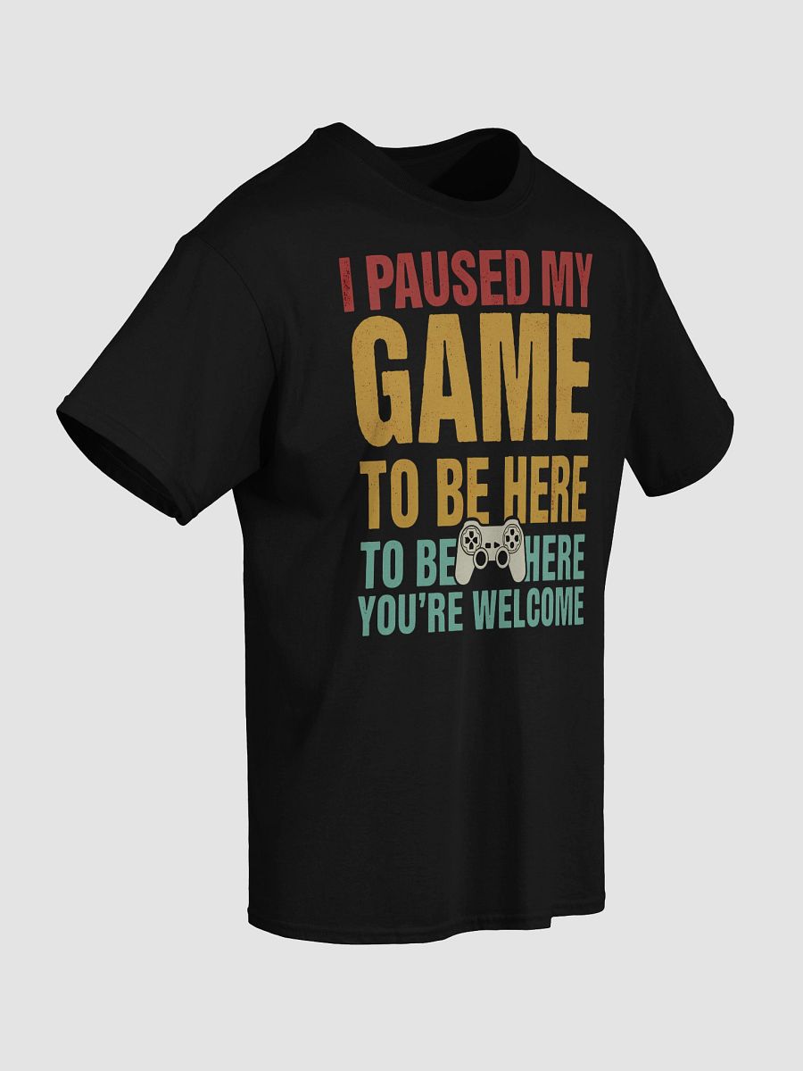 I Paused My Game To Be Here You're Welcome Vintage T-Shirt product image (4)