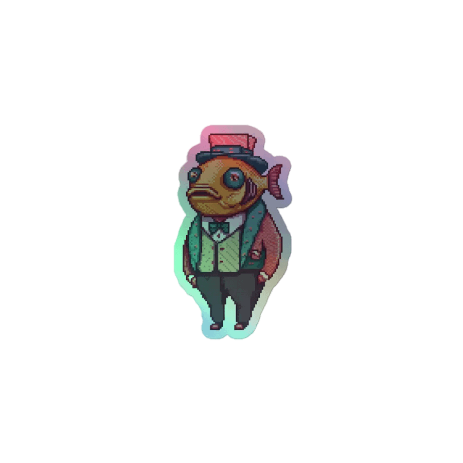 Where are they going? - Event Fish! Sticker product image (1)