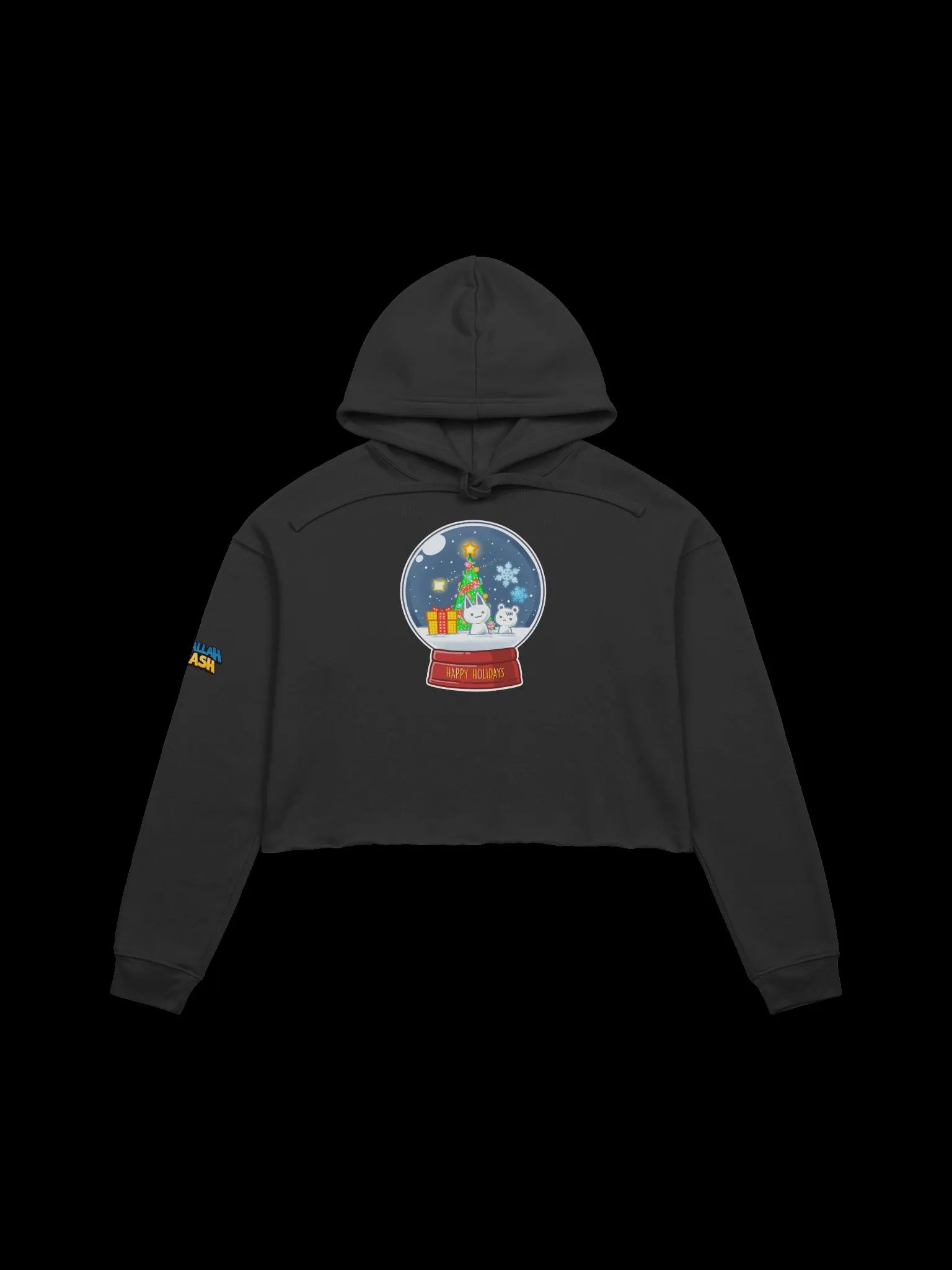 Snowglobe Cropped Hoodie product image (3)