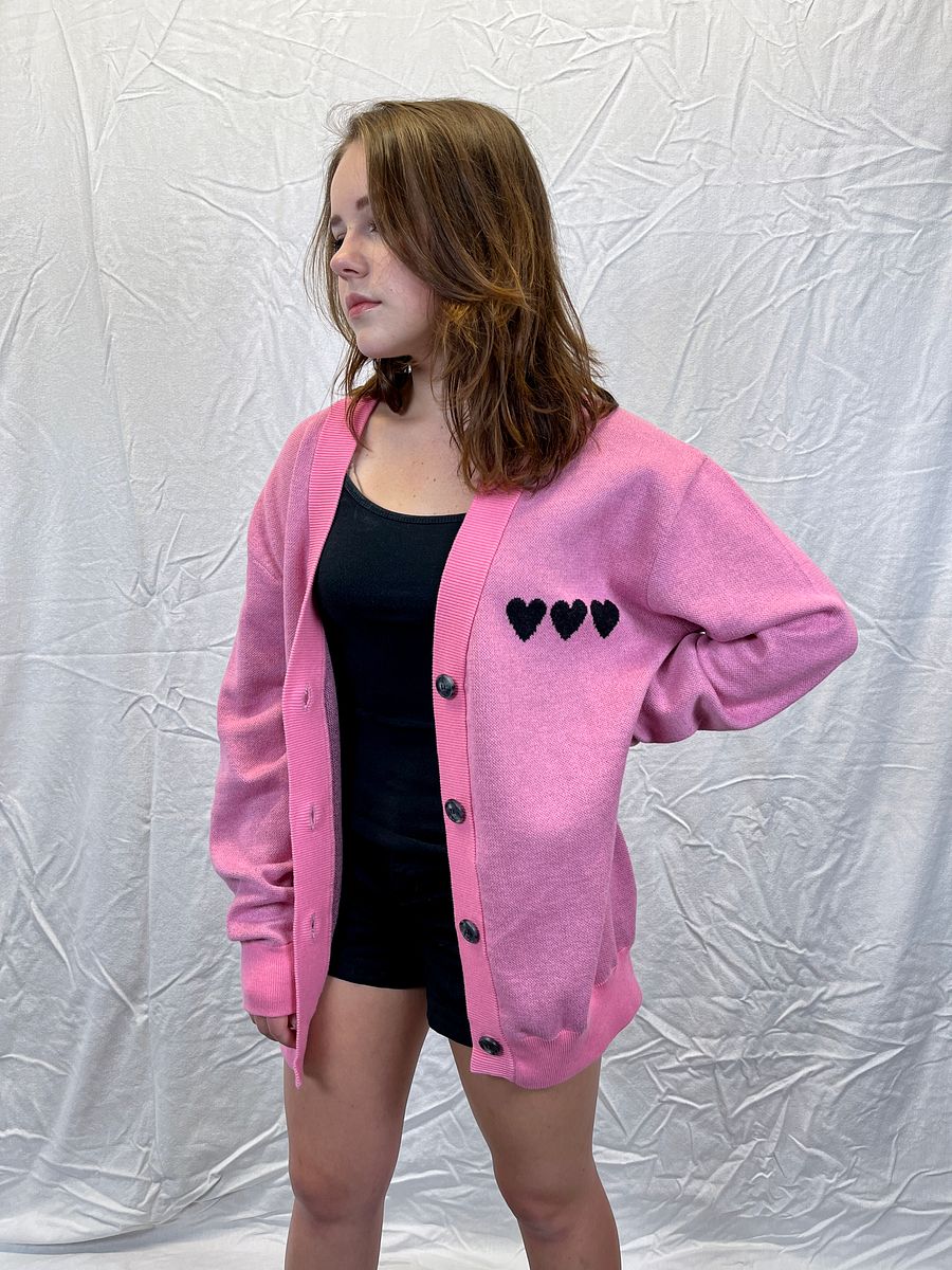 killakute xo large knitted heart cardigan product image (3)