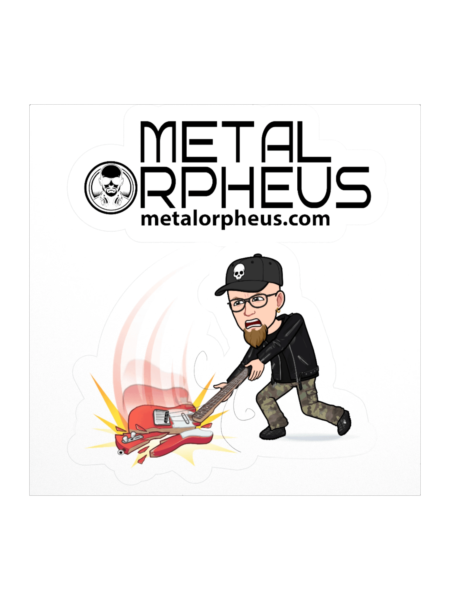 Metal Orpheus Sticker of Attack +1 product image (1)