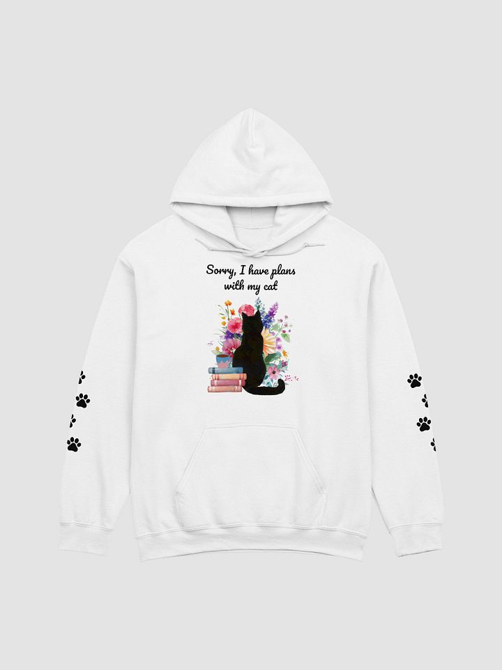 Sorry I Have Plans with My Cat Hoodie product image (2)
