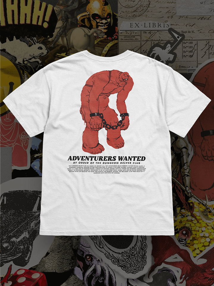 THE RED GIANT (WHITE) product image (1)