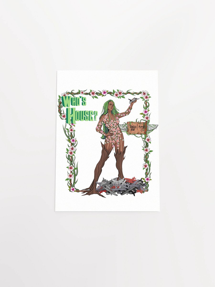 "Who's House, Groot's House" Poster (Light) product image (4)
