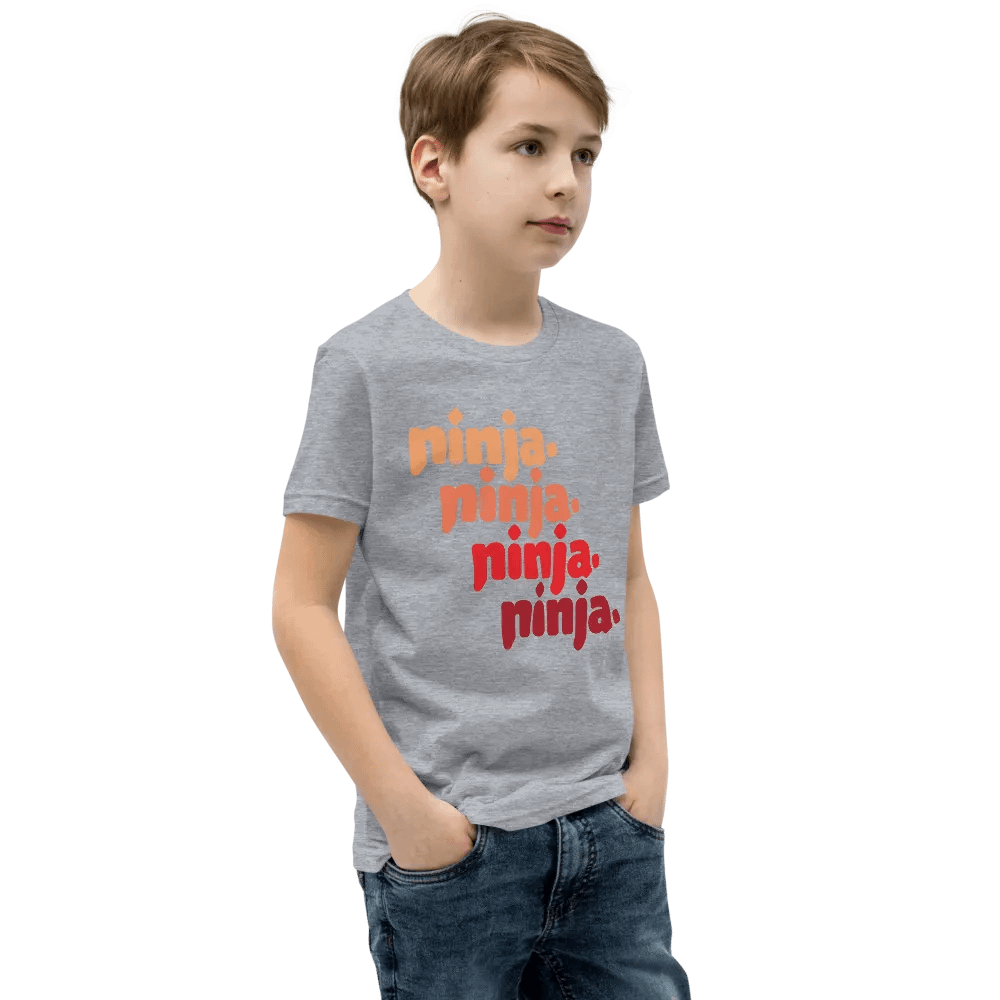 Quad Ninja Kids Tee: Orange product image (4)
