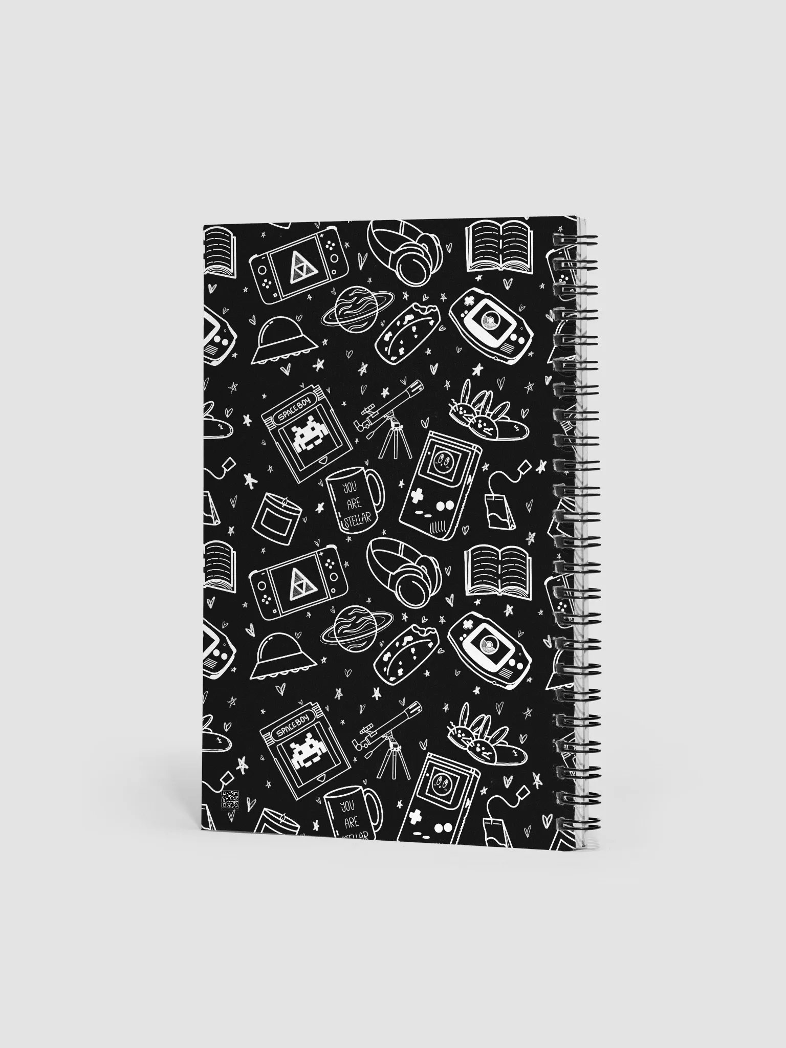 Doodle Spiral Notebook product image (2)