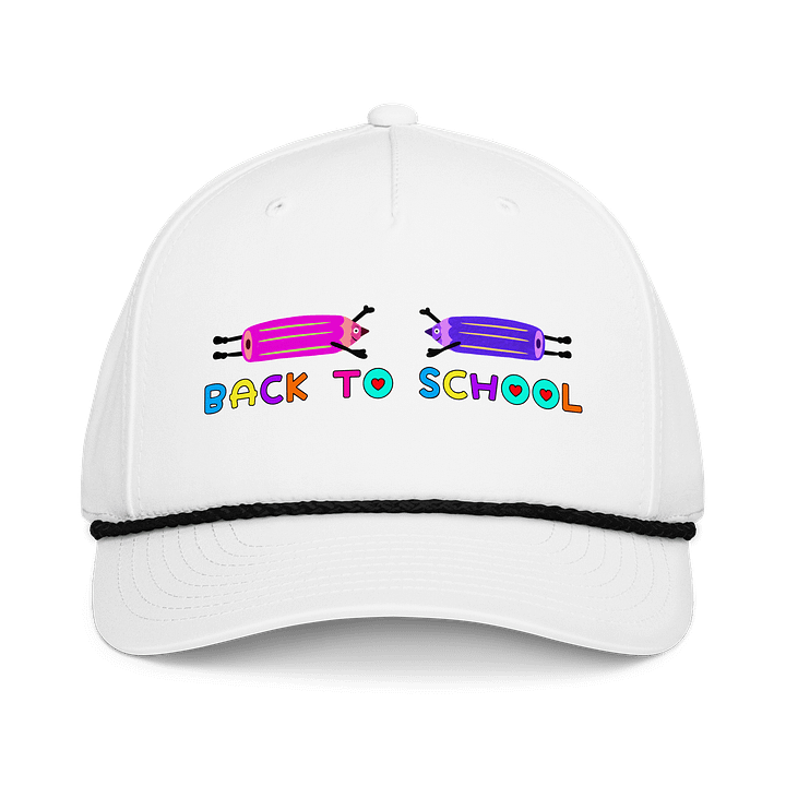 Colorful Pencil Party Five-Panel Cap product image (1)
