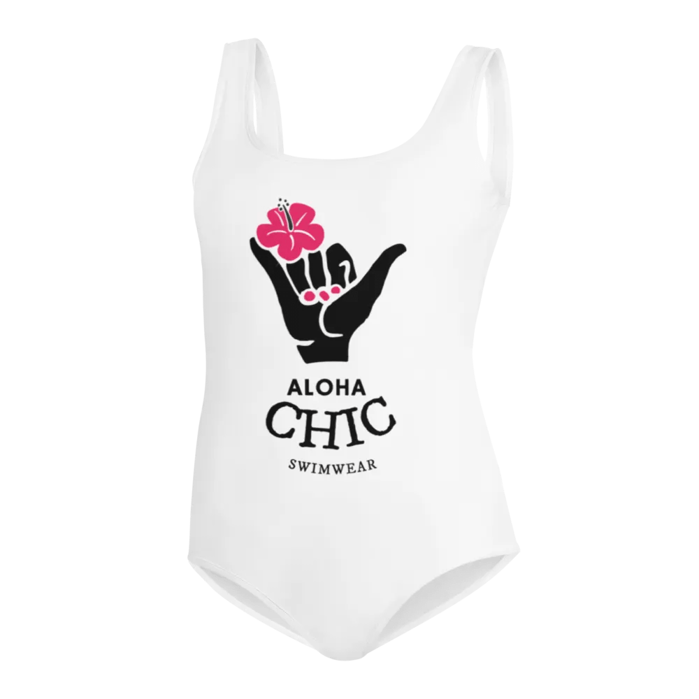'Aloha Chic Swimwear' Youth Swimsuit product image (8)