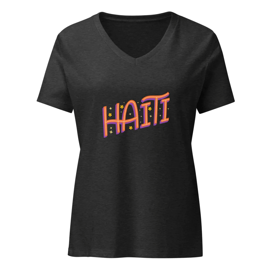 Haiti Celebration V-Neck Tee product image (3)
