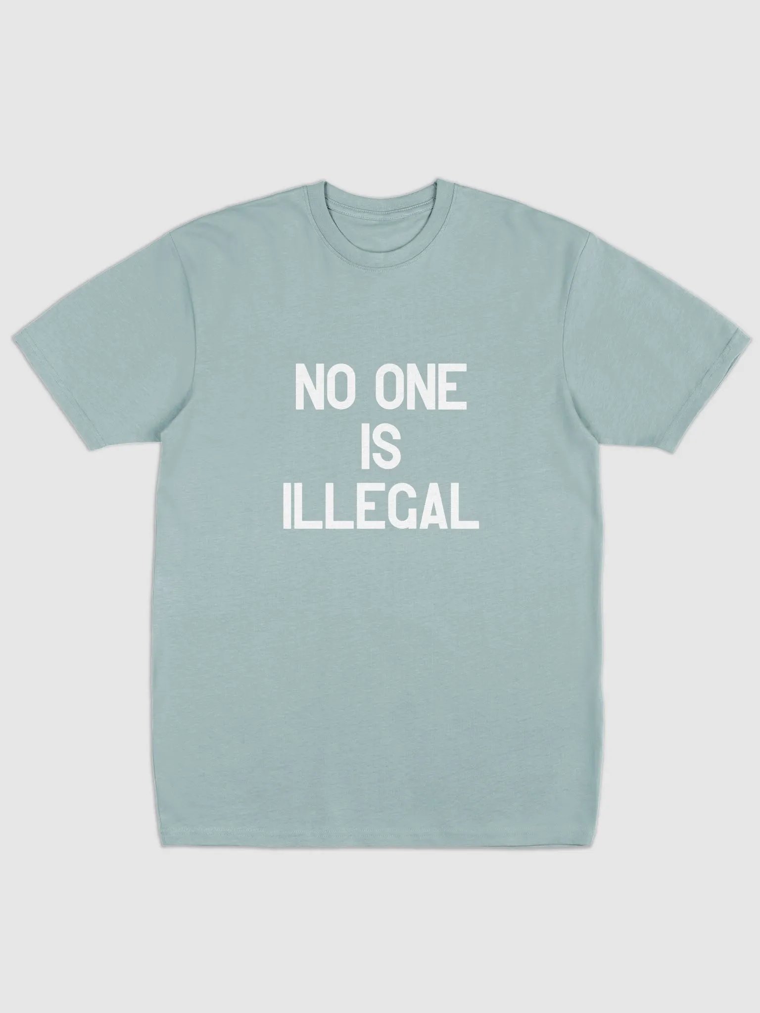 Pris-No One Is Illegal -Cotton Heritage Men's Premium Heavyweight Tee product image (1)