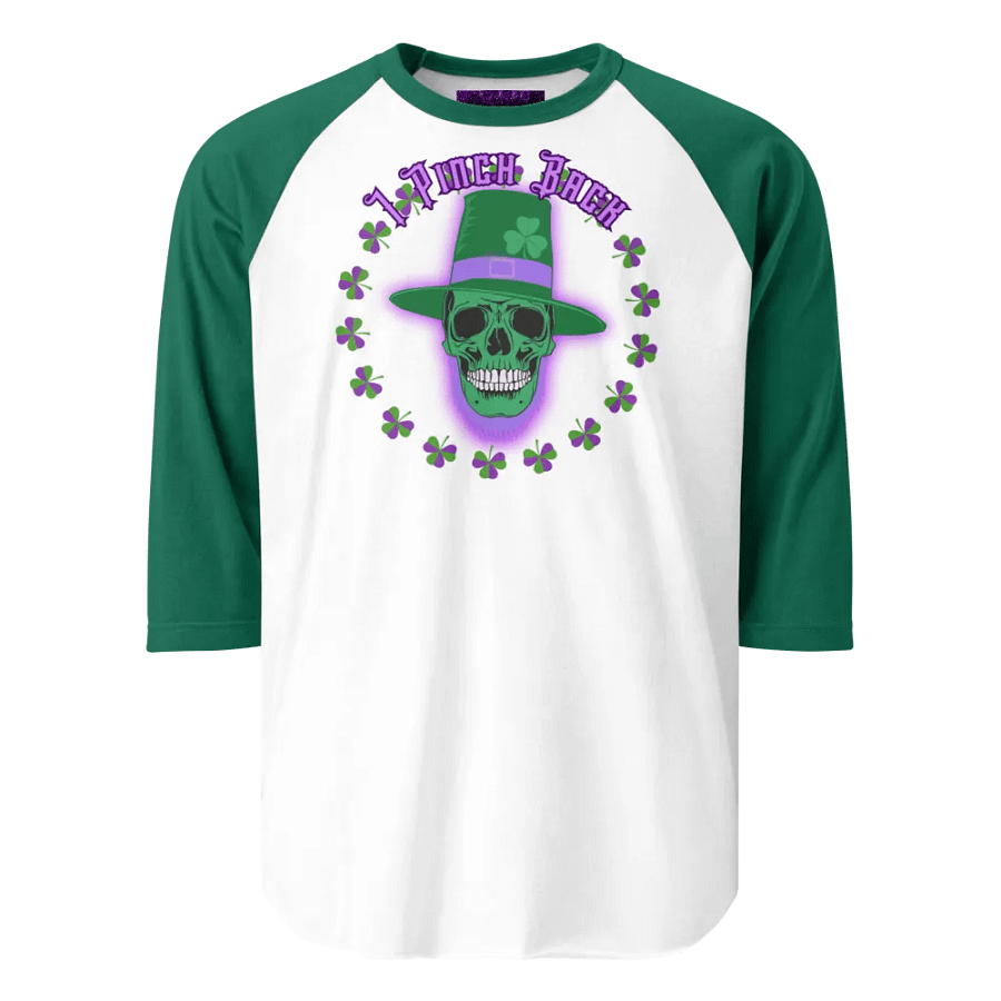 Pinch Back Skull Raglan Tee product image (22)
