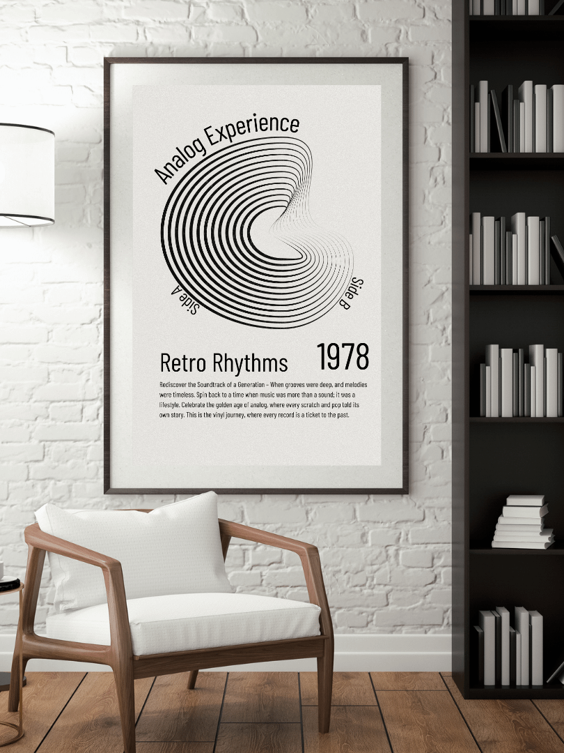 Retro Vinyl 1978 Poster product image (1)