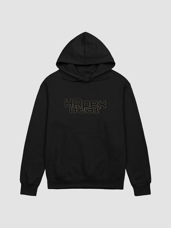 Midweight Hoodie - Black HApex Gear Black Logo product image (1)