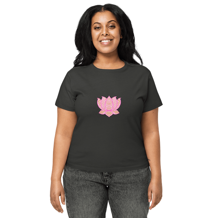 Lotus Eye Women's High-Waisted Tee product image (1)